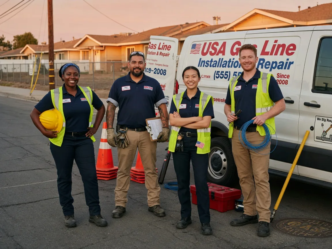 Gas Line Installation company in Jolon, CA
